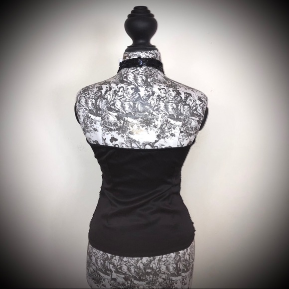 Vero Moda Sequin Halter Top - Picture 3 of 6